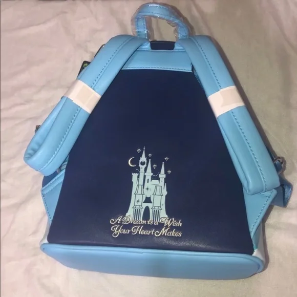 Cinderella Castle Glow Mini Backpack Disney Loungefly - Picture 3 of 4